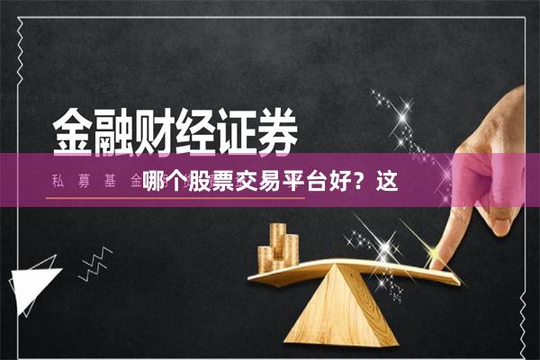 哪个股票交易平台好？这